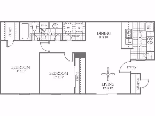 The Berkley 1005 floor plan